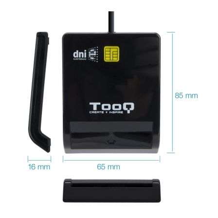 LECTOR EXTERNO DNIe NEGRO TOOQ LECTOR EXTERNO DNIe NEGRO TOOQ